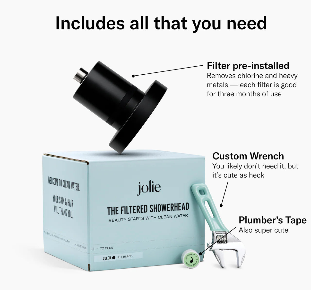 Jolie Shower Head