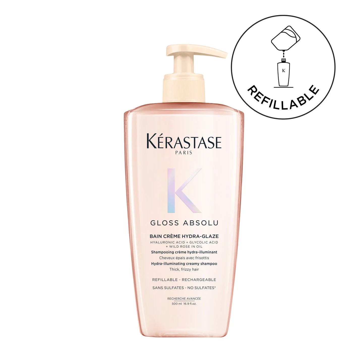 Gloss Absolu Bain Creme Hydra-Glaze Anti-Frizz Shampoo